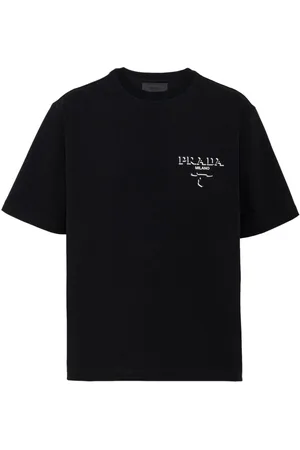Prada Logo-print cotton T-shirt