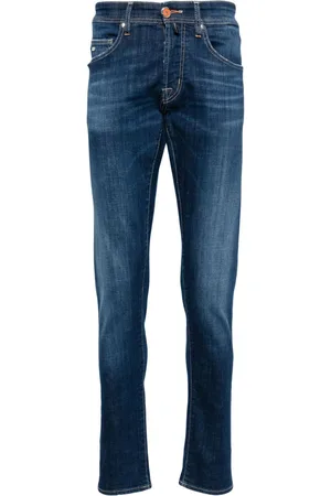 sartoria tramarossa Slim-cut cotton jeans