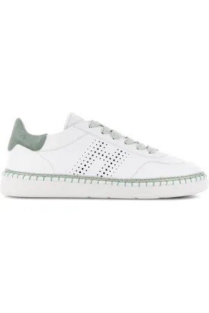 Hogan Cool logo-perforated leather sneakers