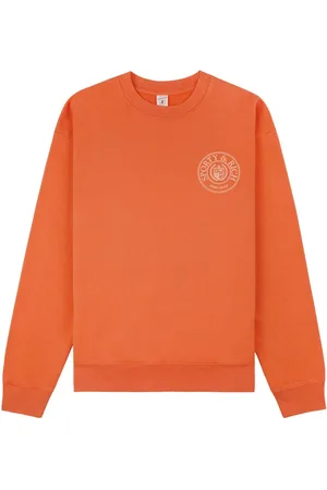 Sporty & Rich Connecticut Crest logo-print sweatshirt
