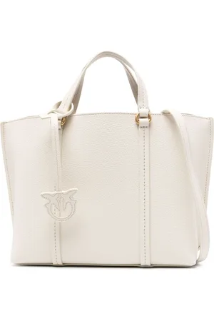 Pinko Logo-charm tote bag