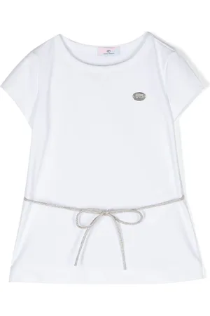 Chiara Ferragni Logo-plaque cotton T-shirt