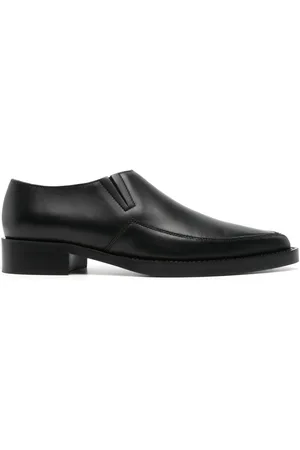 Fabiana Filippi Pointed-toe leather loafers