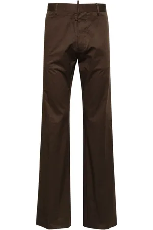 Dsquared2 Mid-rise twill chino trousers