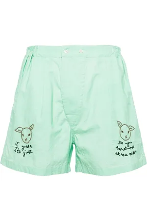 BODE See You At The Barn cotton shorts