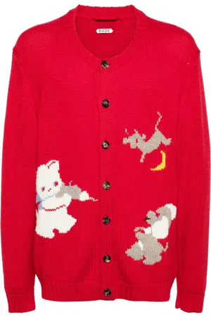 BODE Novelty Prose wool cardigan