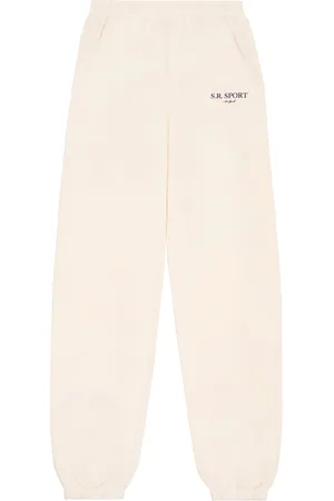 Sporty & Rich Wimbledon cotton track pants