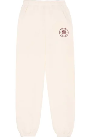 Sporty & Rich Bristol Crest cotton track pants