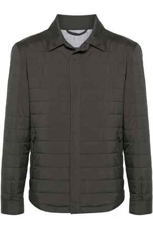 corneliani Press-stud quilted jacket
