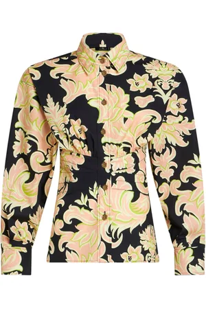 Etro Venus-print cotton shirt