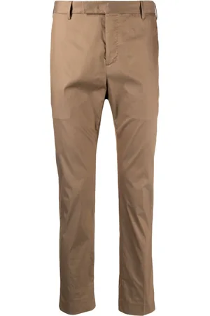 PT Torino Cropped slim-fit chinos
