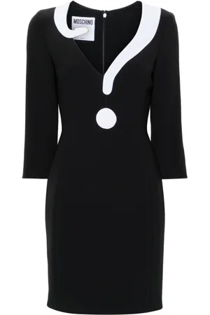 Moschino House Symbols !? twill minidress