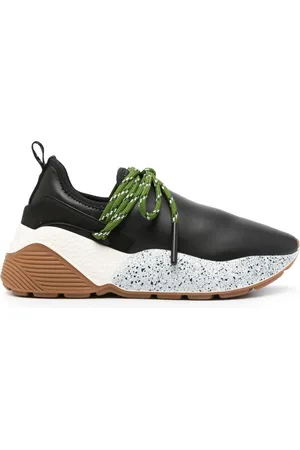 Stella McCartney Faux-leather panelled sneakers