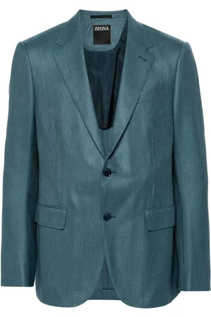 Ermenegildo Zegna Twill single-breasted blazer