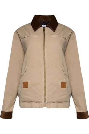 Sporty & Rich SRHWC canvas zipped jacket