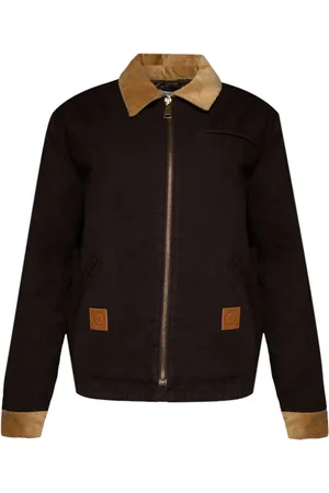 Sporty & Rich SRHWC canvas zipped jacket