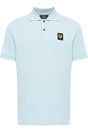 Belstaff Logo-appliqué cotton polo shirt