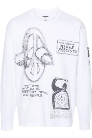 NEIGHBORHOOD Hand-drawn long-sleeved T-shirt