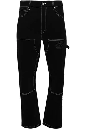 AMIRI Logo-embroidered carpenter trousers