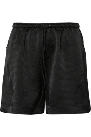 Y-3 Seersucker-texture track shorts
