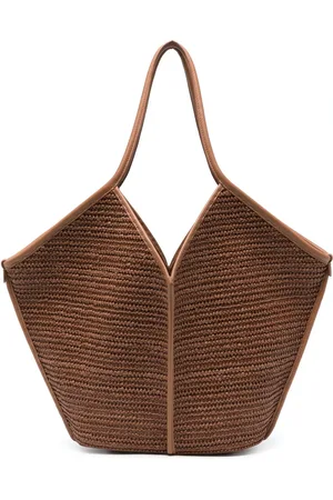 Hereu Calella raffia tote bag