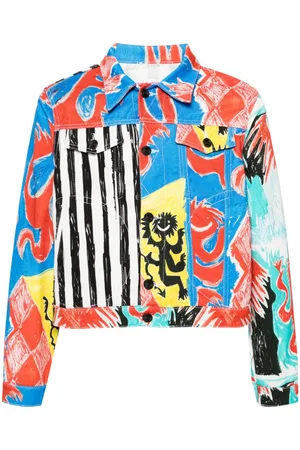 Charles Jeffrey Loverboy Graphic-print denim jacket