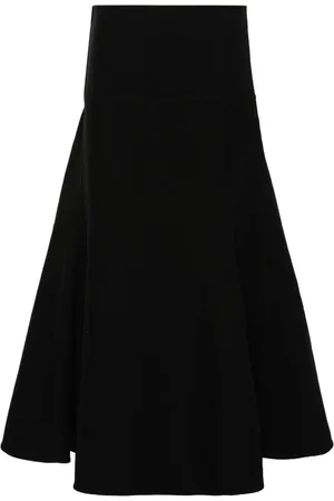Jil Sander Twill cotton-blend skirt