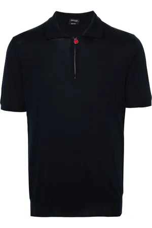 Kiton Fine-knit polo shirt