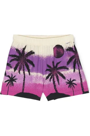 Molo Adore Twilight Island-print shorts