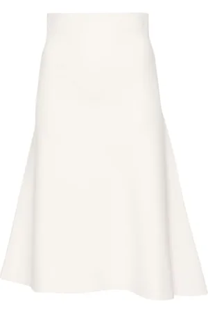 Jil Sander A-line midi skirt