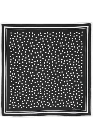Dolce & Gabbana Polka-dot silk scarf