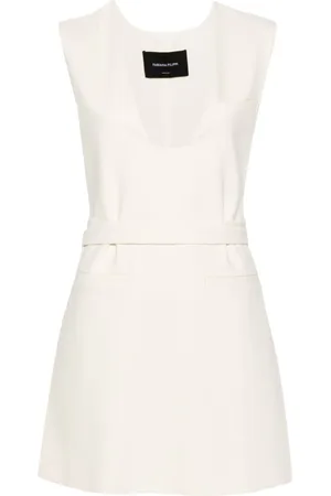 Fabiana Filippi Belted-waist dress