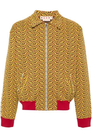 Marni Jacquard-pattern sport jacket