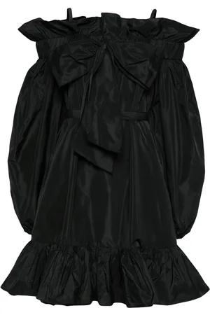 Patou Volume ruffled minidress
