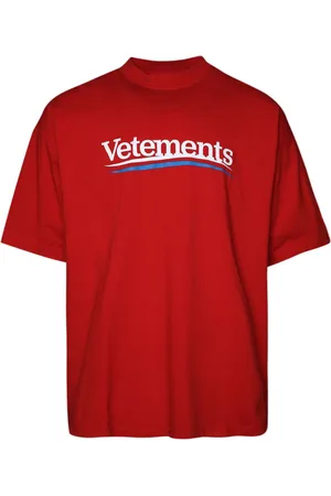 Vetements Campaign logo-print T-shirt