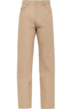 Prada Low-rise straight-leg jeans