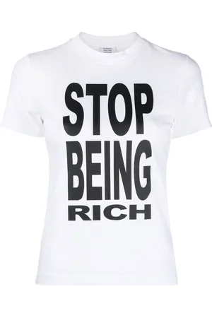 Vetements Slogan print T-shirt