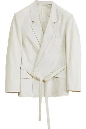 LEMAIRE Double-breasted belted blazer
