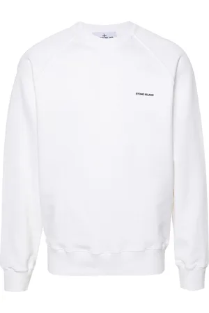 Stone Island Logo-print cotton sweatshirt