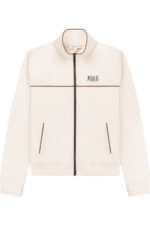 Sporty & Rich Action logo-print track jacket