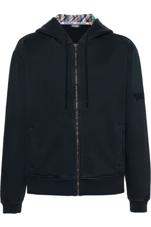 Missoni Zigzag-detailed cotton hoodie