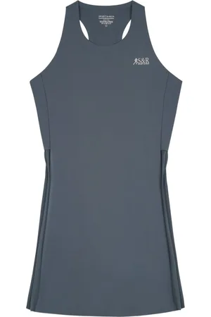 Sporty & Rich The Steffi Action pleated minidress