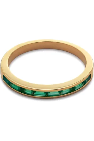 Monica Vinader Mini Baguette Half Eternity ring