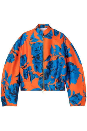 AZ FACTORY Tiger Lily-print bomber jacket