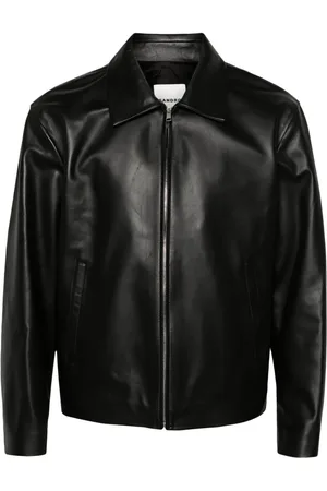 Sandro Zip-up leather jacket