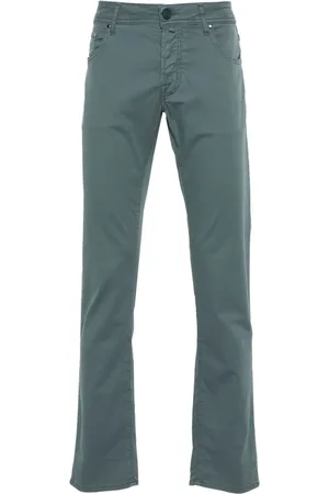 Jacob Cohen Logo-patch trousers