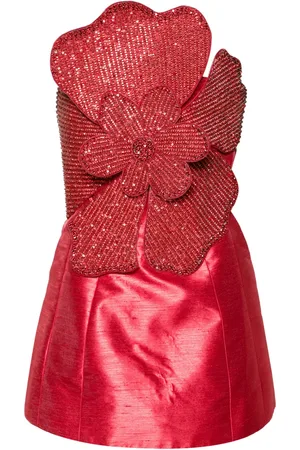 LOULOU Anna Karenina silk minidress