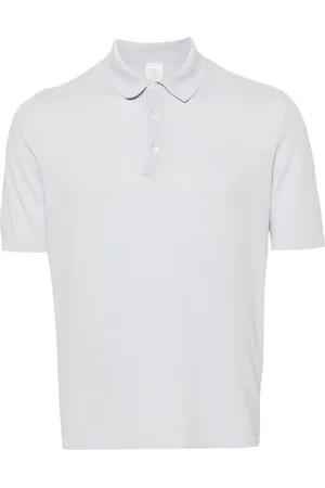 ELEVENTY Fine-ribbed cotton polo shirt