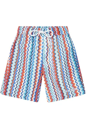 Missoni Zigzag-print swim shorts