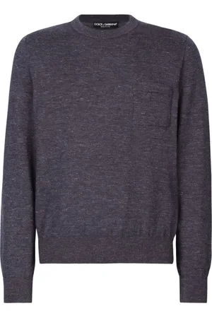 Dolce & Gabbana Mélange-effect crew-neck jumper